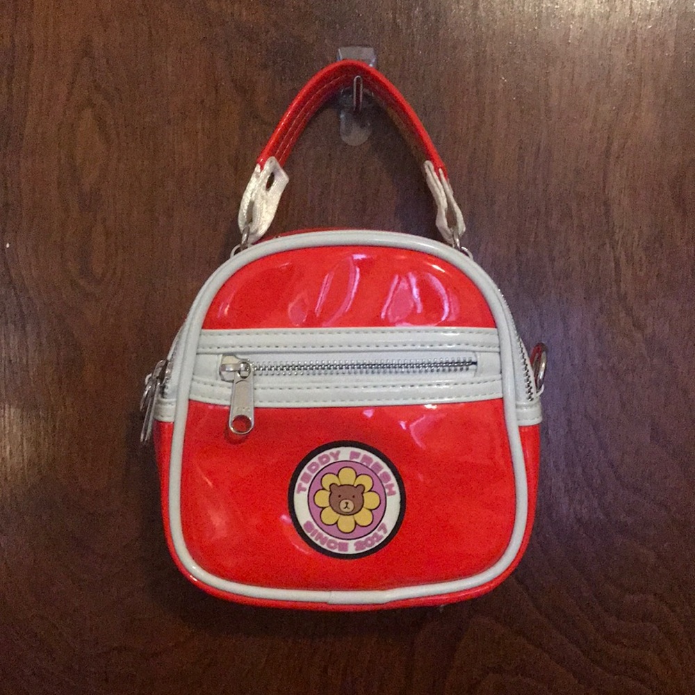 teddy fresh pvc mini bag 🍒🐻